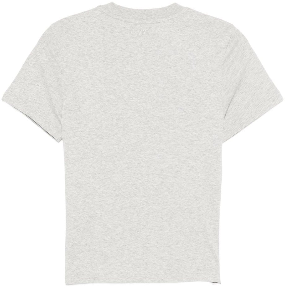 AMI Paris T-Shirts And Polos Grey Lichtgrijs