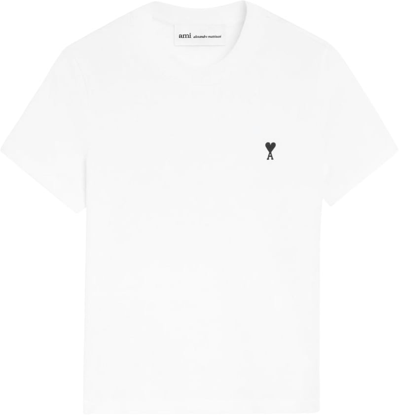 AMI Paris T-Shirts And Polos White Wit