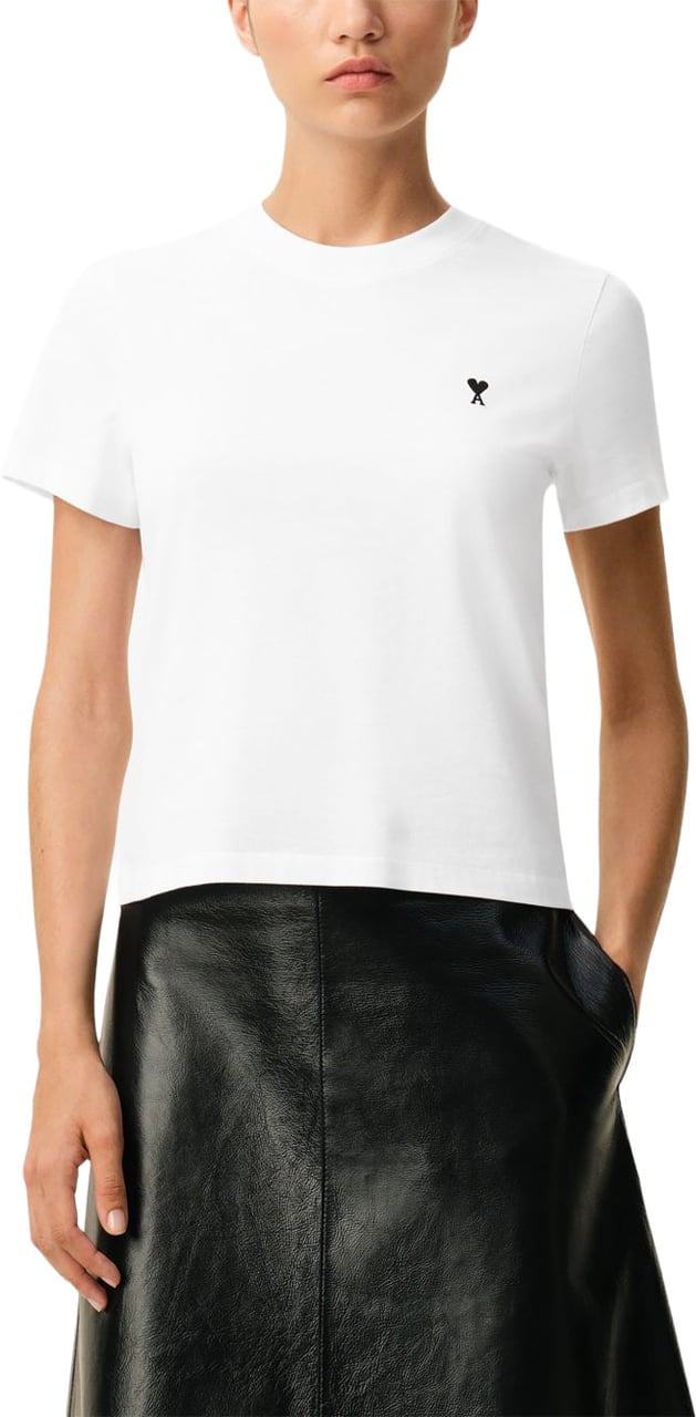AMI Paris T-Shirts And Polos White Wit