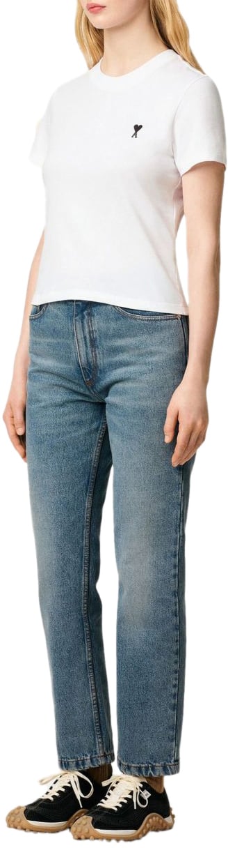 AMI Paris T-Shirts And Polos White Wit