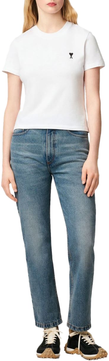 AMI Paris T-Shirts And Polos White Wit