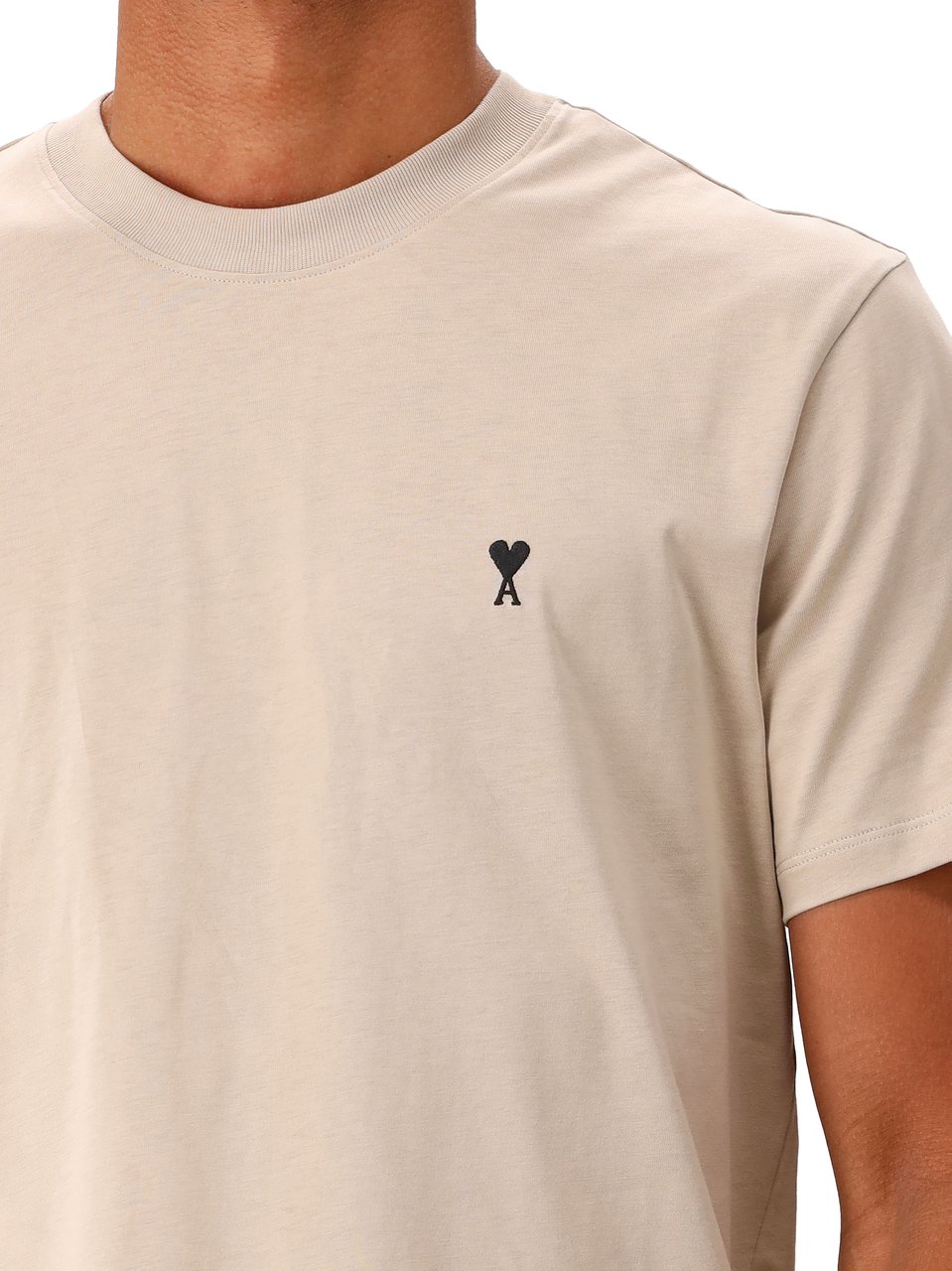 AMI Paris AMI Paris T-shirt Beige ADC Jersey Beige