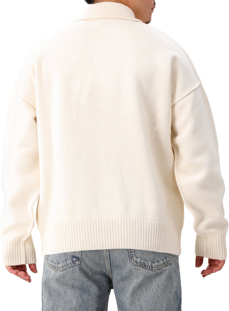 AMI Paris AMI Paris Trui Wit/Gebroken Wit ADC Wit