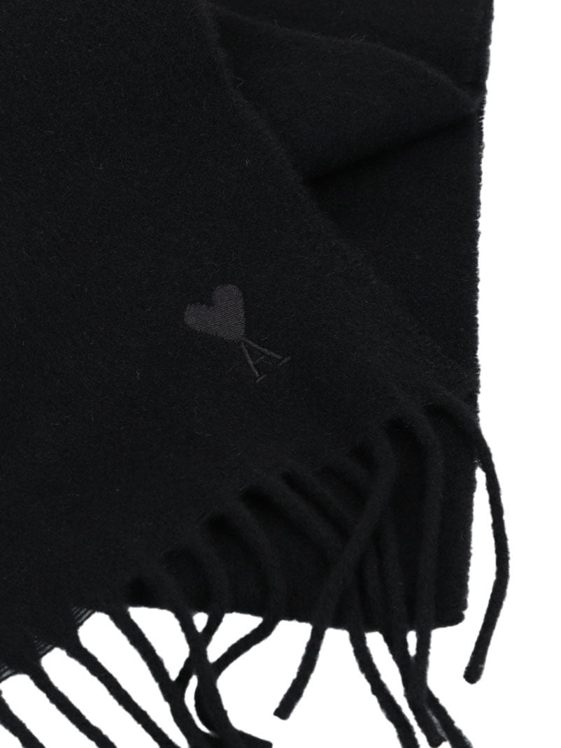 AMI Paris AMI Paris Sjaal Zwart ADC Laine Zwart