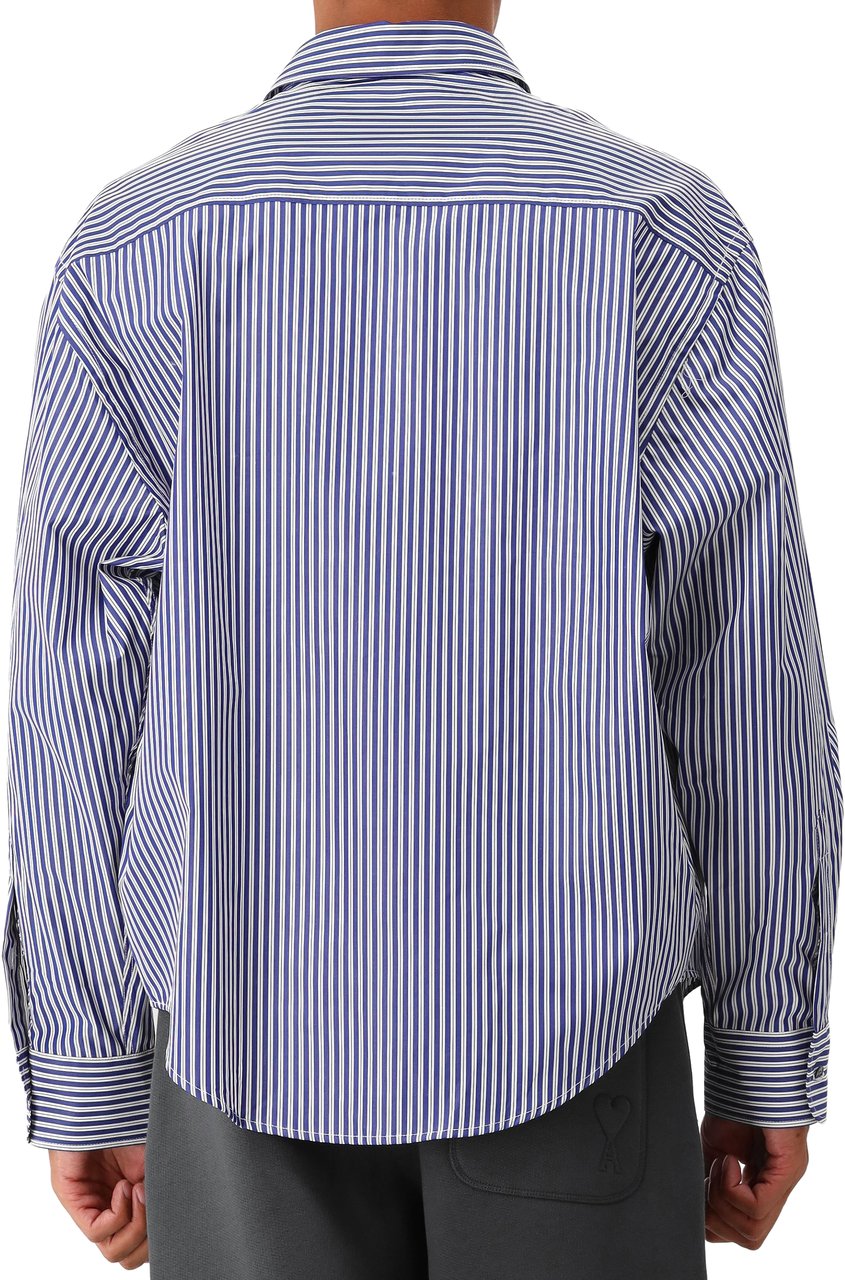 AMI Paris AMI Paris Overhemd Blauw ADC-Chemise Boxy Blauw