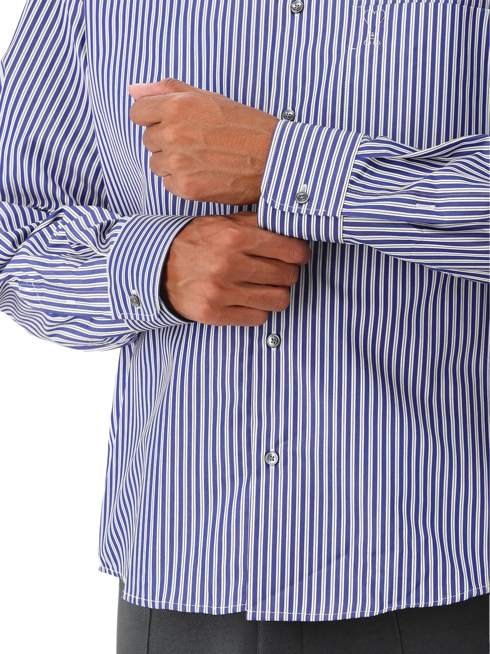 AMI Paris AMI Paris Overhemd Blauw ADC-Chemise Boxy Blauw