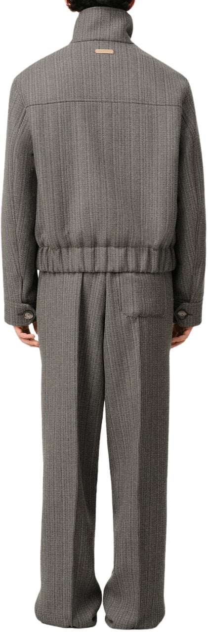 AMI Paris HARRINGTON JACKET GREY Grijs