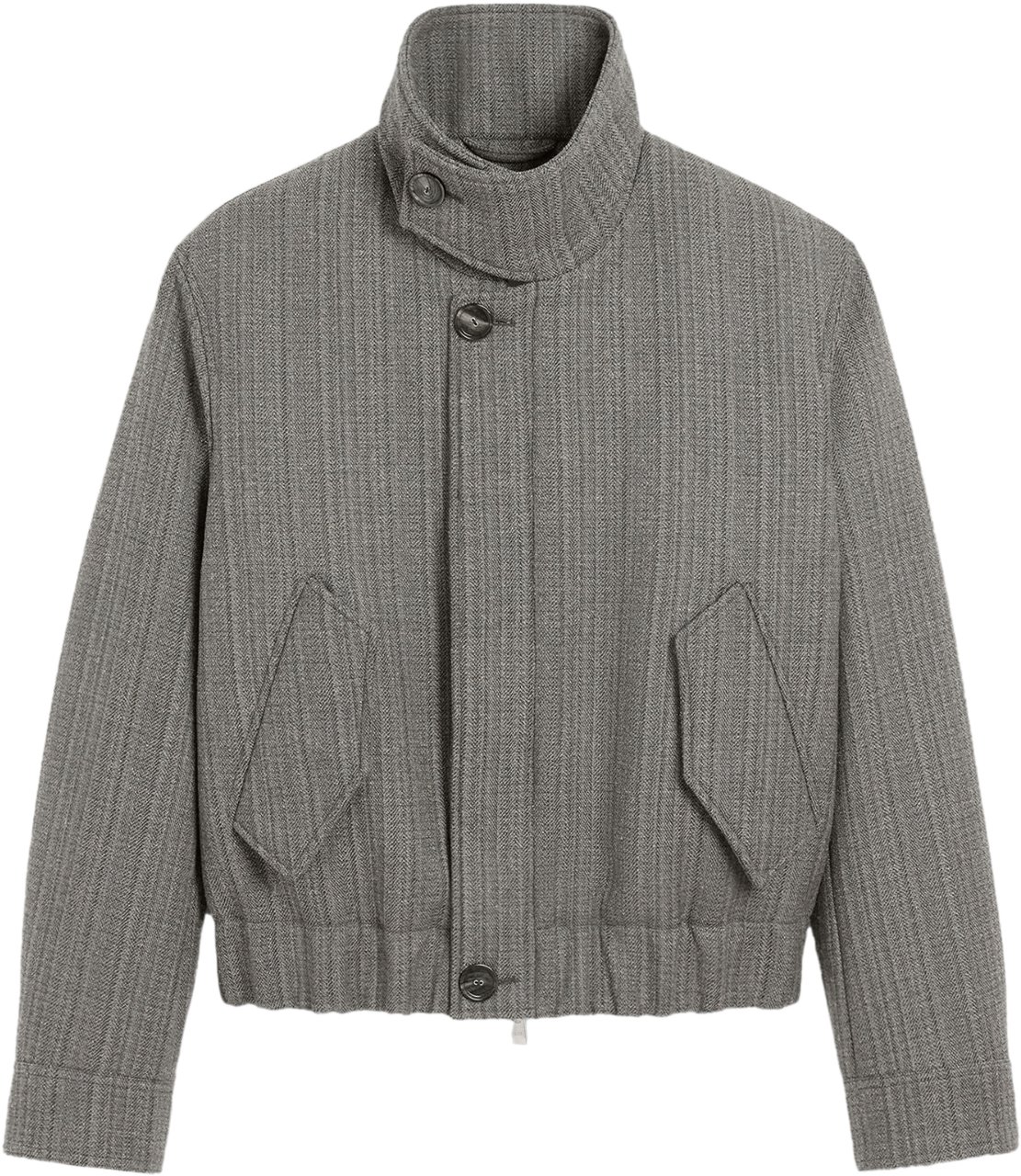 AMI Paris HARRINGTON JACKET GREY Grijs