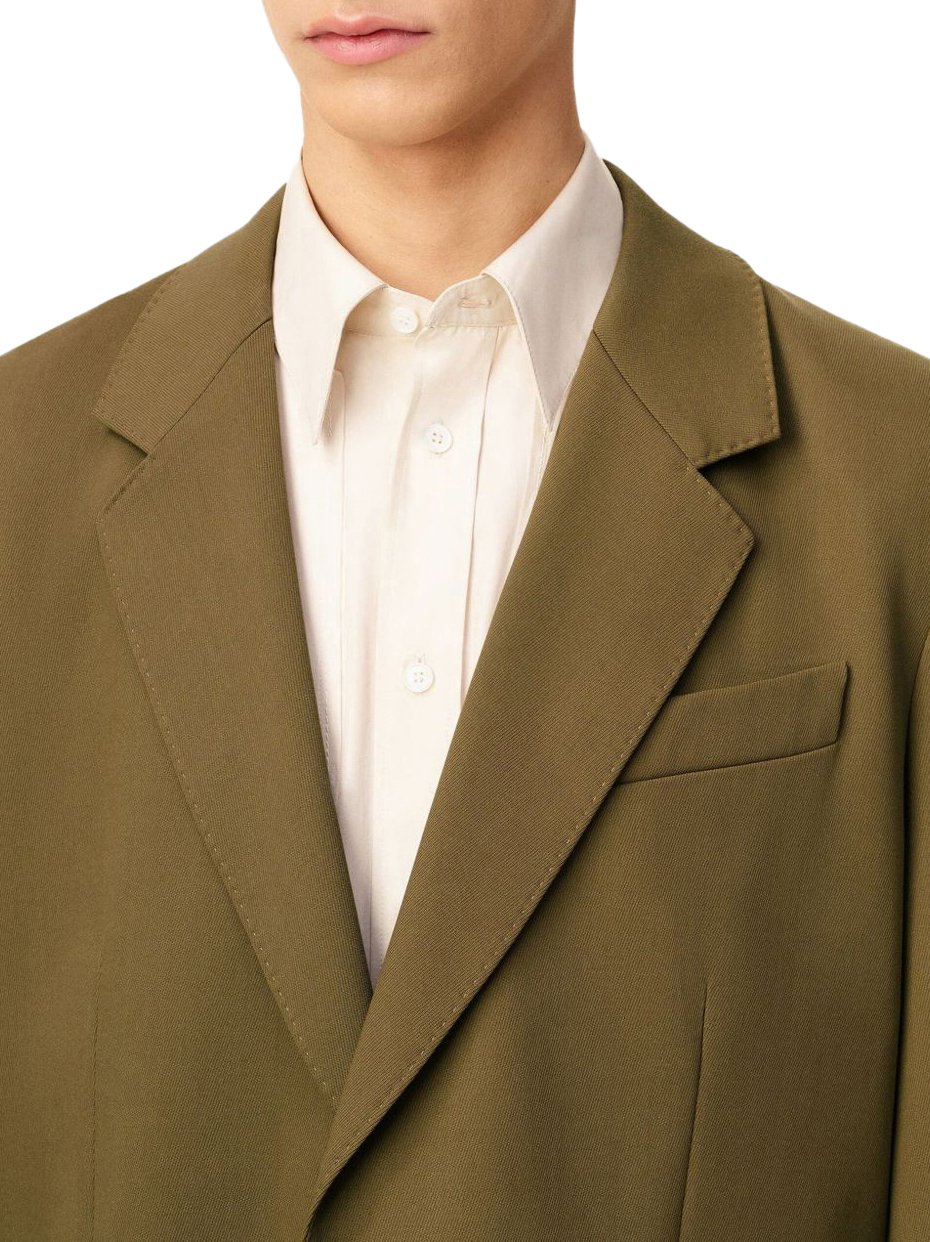 AMI Paris Jackets Brown Beige