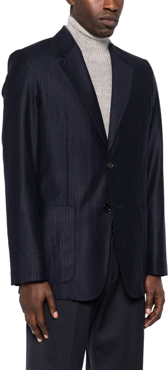 AMI Paris Jackets Blueivory Blauw