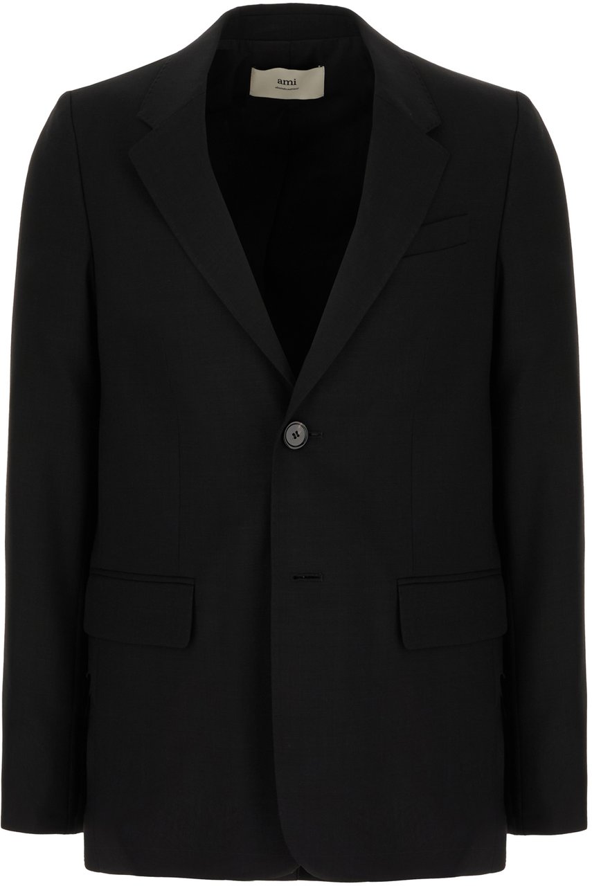 AMI Paris AMI Paris Black wool blazer Zwart