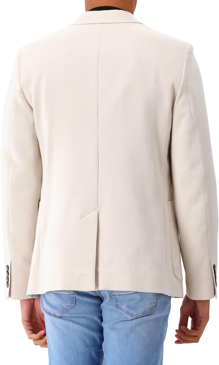 AMI Paris Colbert Beige Two Button Jacket Beige