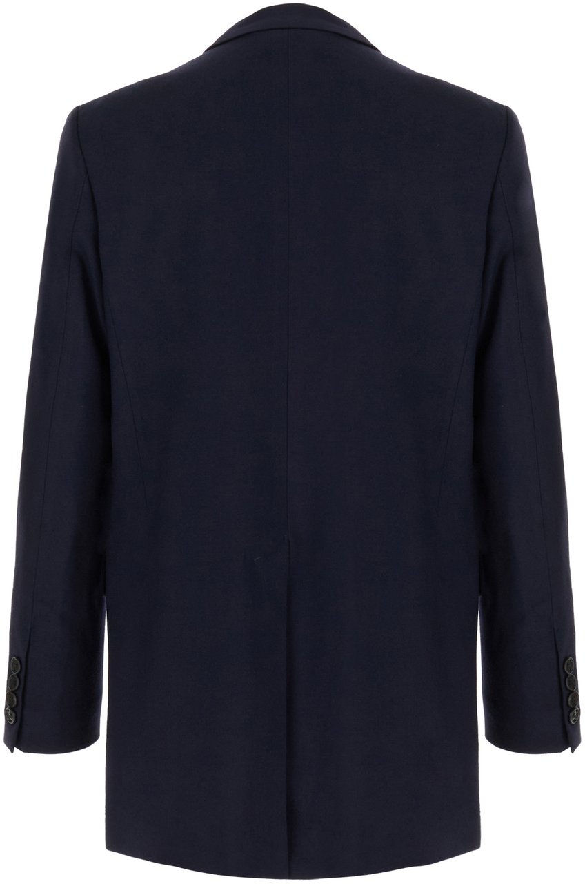 AMI Paris AMI Paris Midnight blue wool oversize blazer Blauw