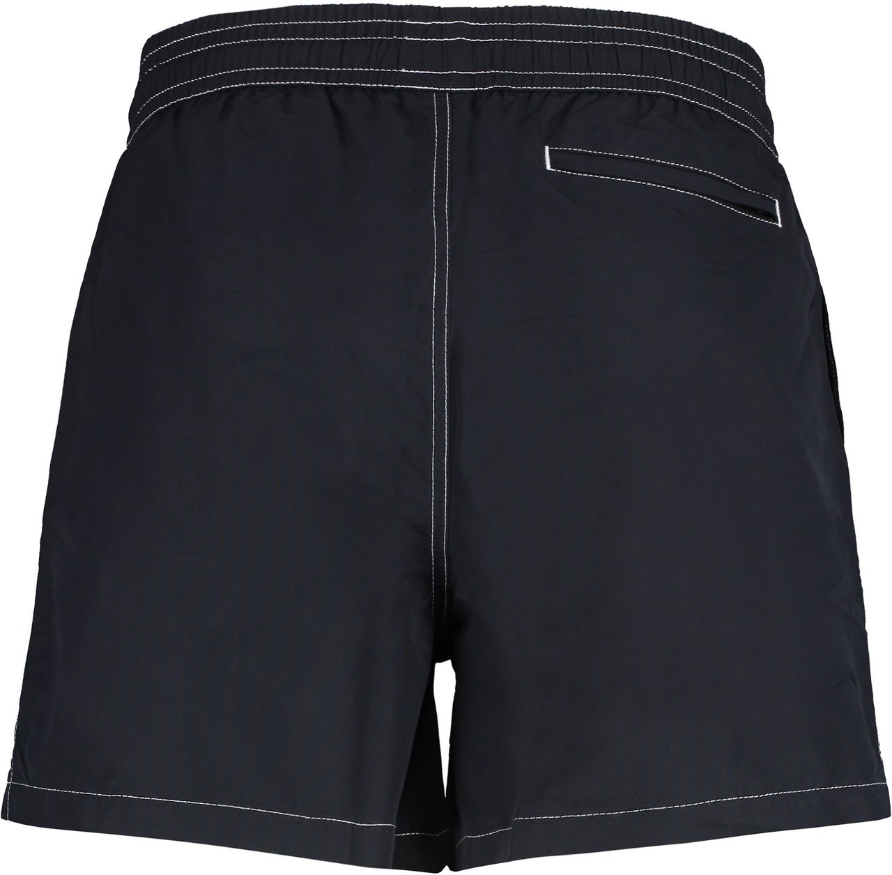AMI Paris Nylon swim shorts Zwart