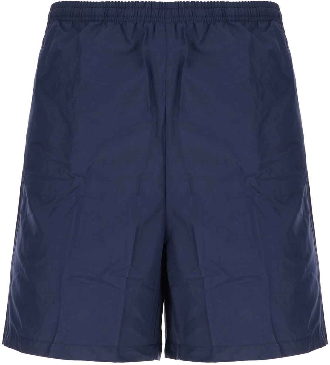 Ami Paris Navy blue polyester swimming shorts Blauw