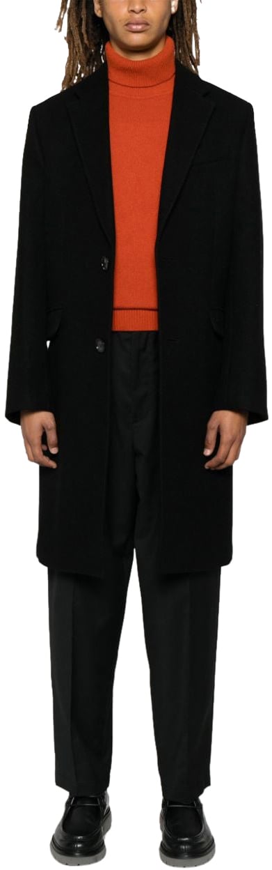 AMI Paris Coats Black Zwart