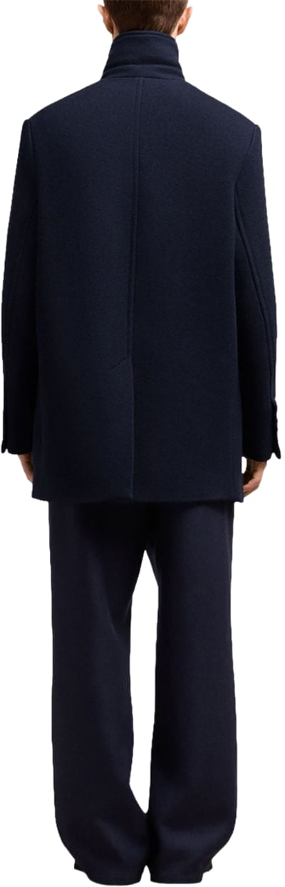 AMI Paris Coats Blue Blauw