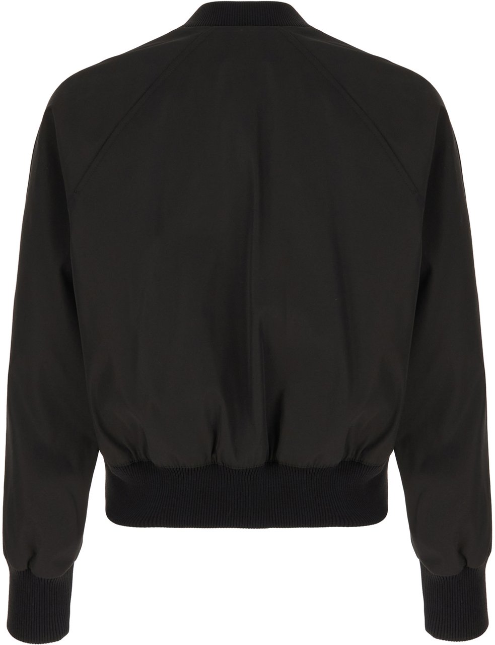 AMI Paris AMI Paris Black polyester blend padded bomber jacket Divers