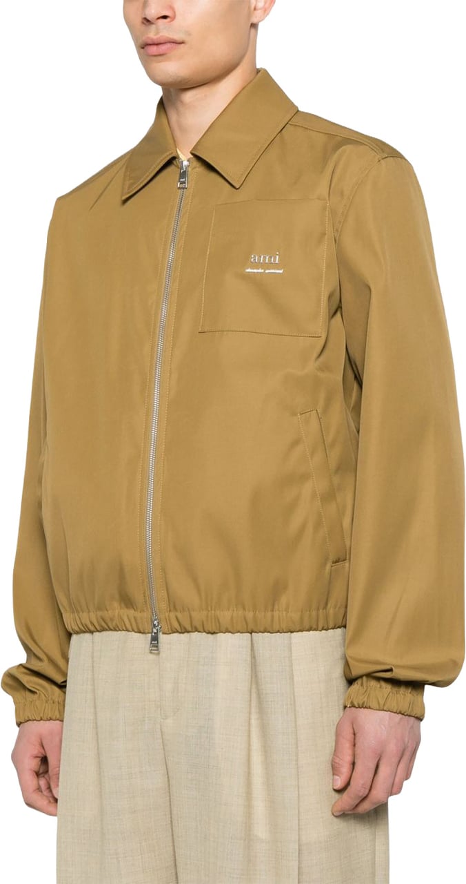 AMI Paris Jackets Havana Donkergroen