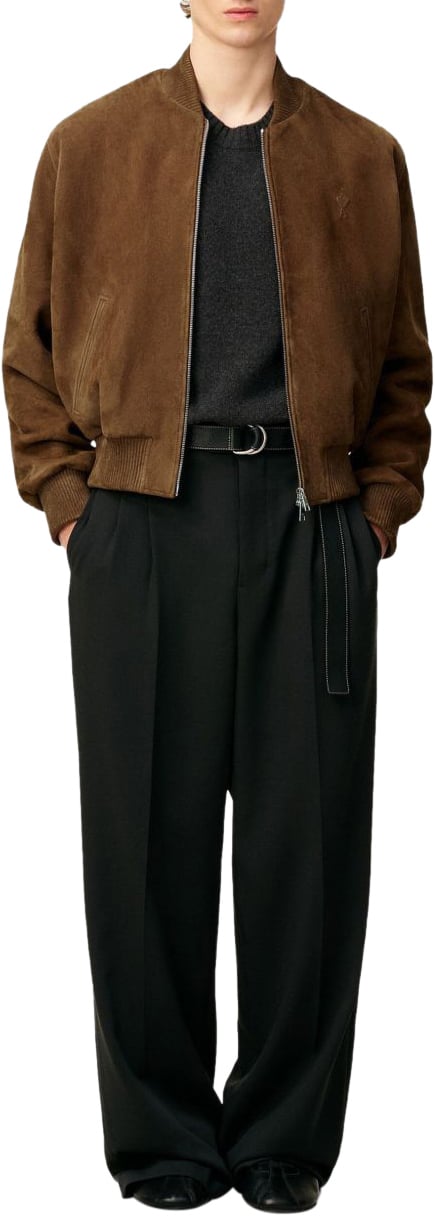 AMI Paris Jackets Brown Bruin