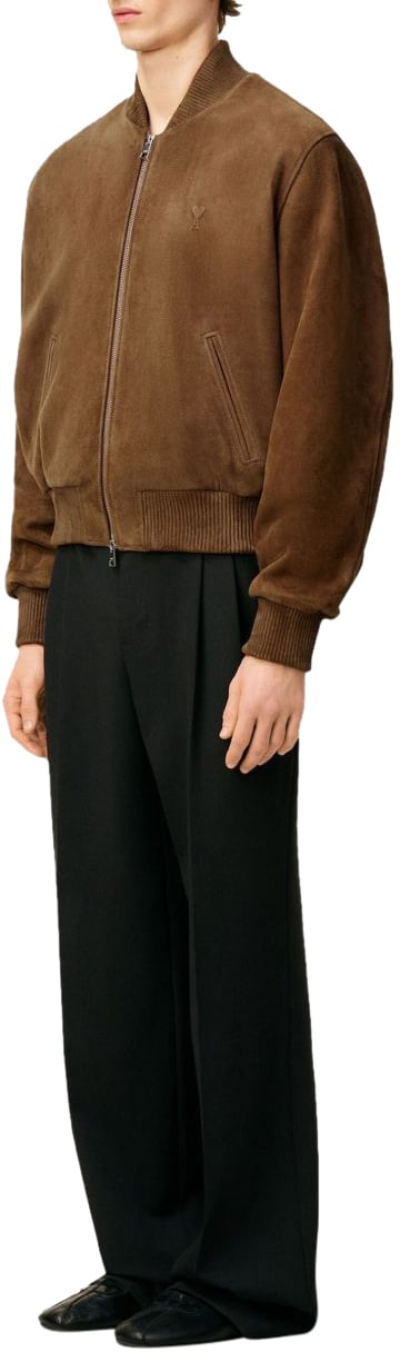 AMI Paris Jackets Brown Bruin