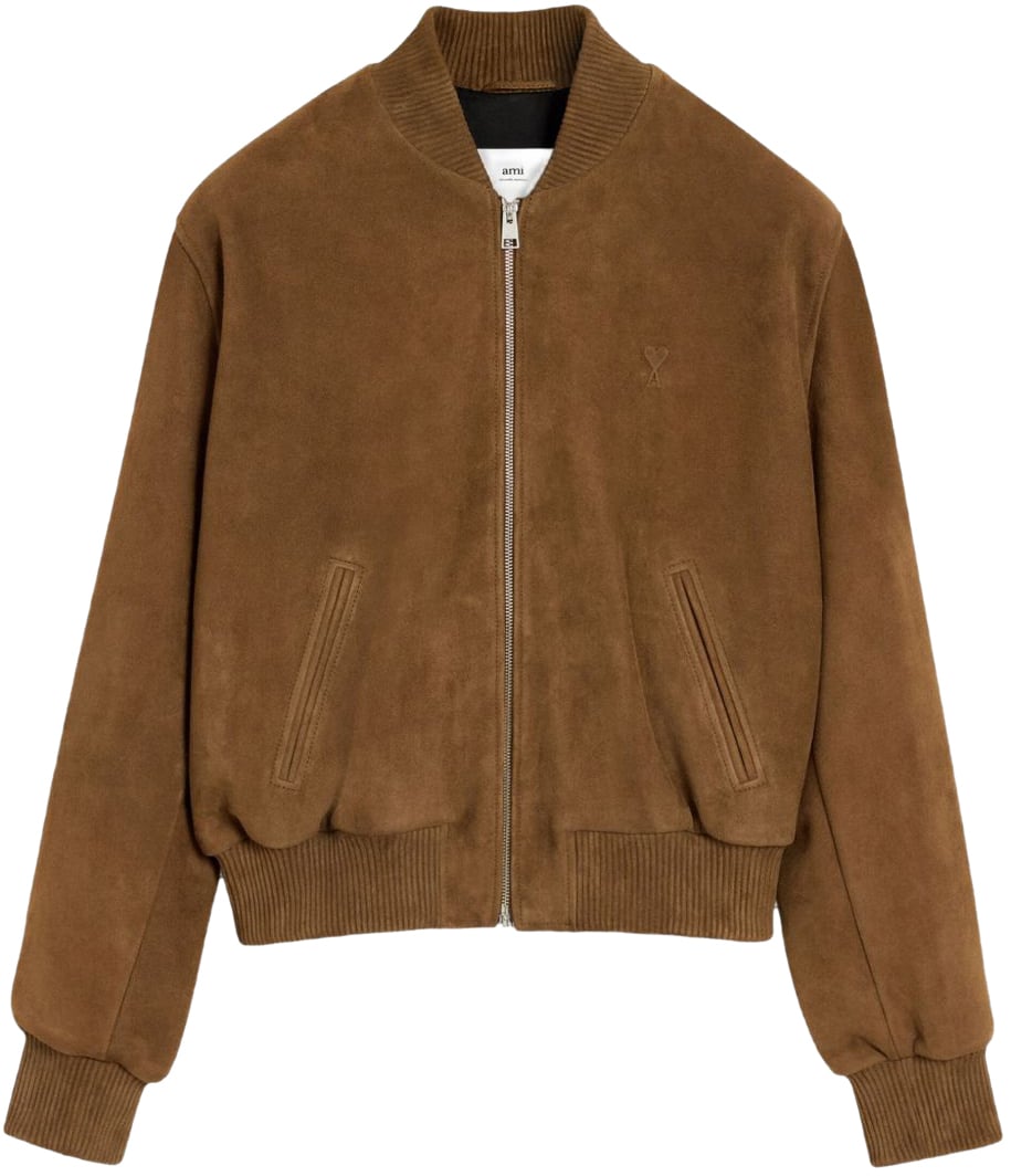 AMI Paris Jackets Brown Bruin