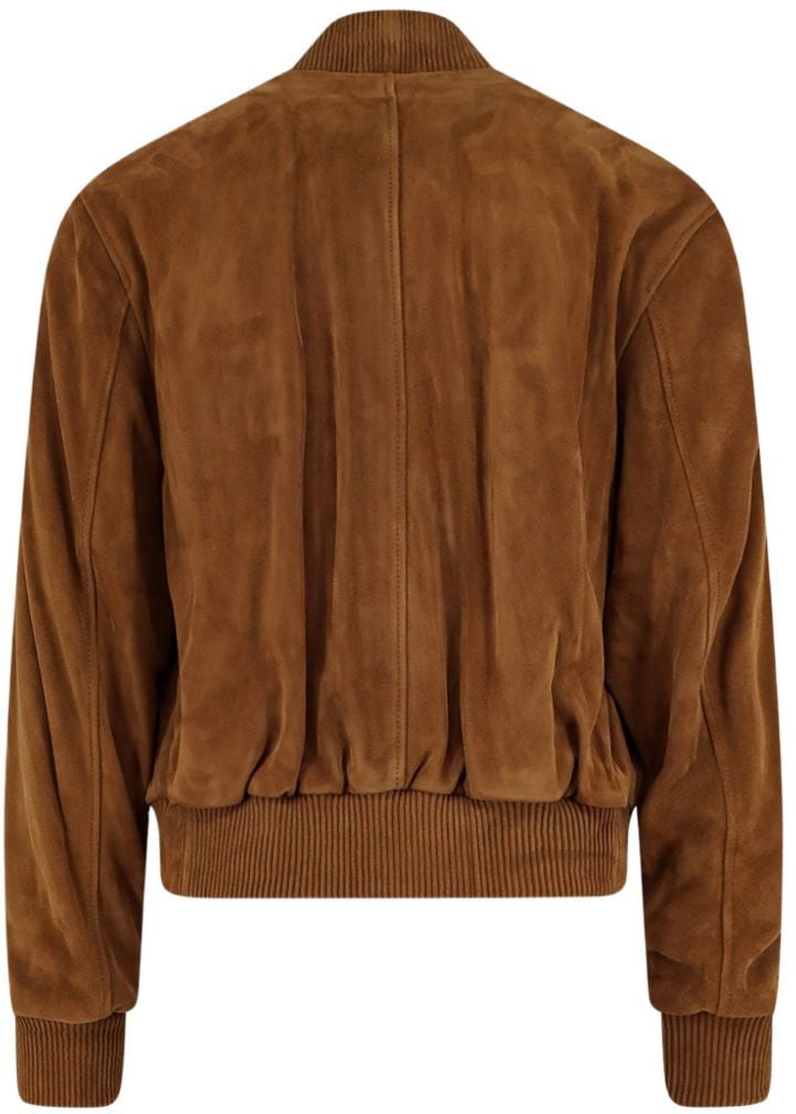 AMI Paris Jackets Brown Beige