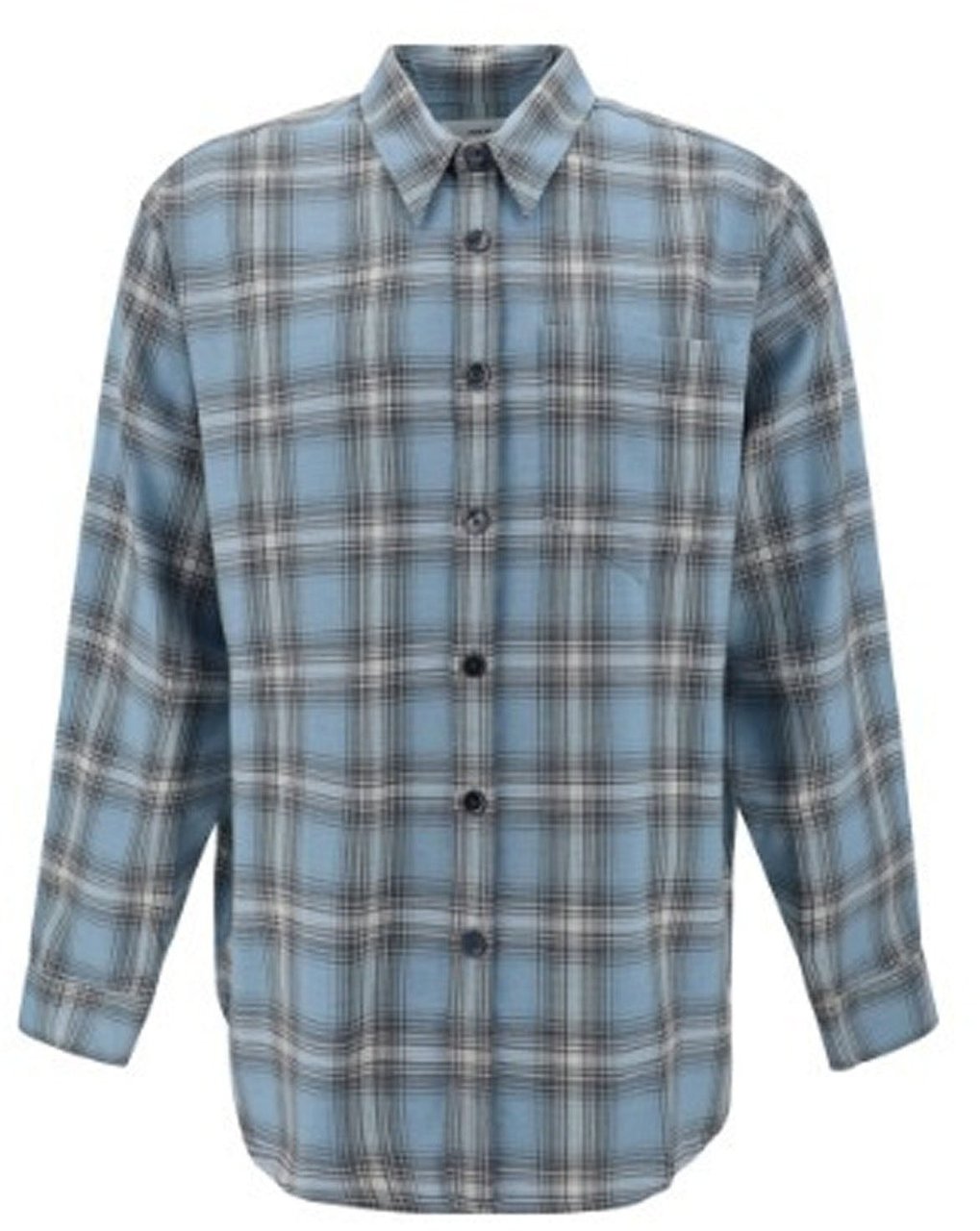 AMI Paris Ami Paris Casual Overshirt Blauw