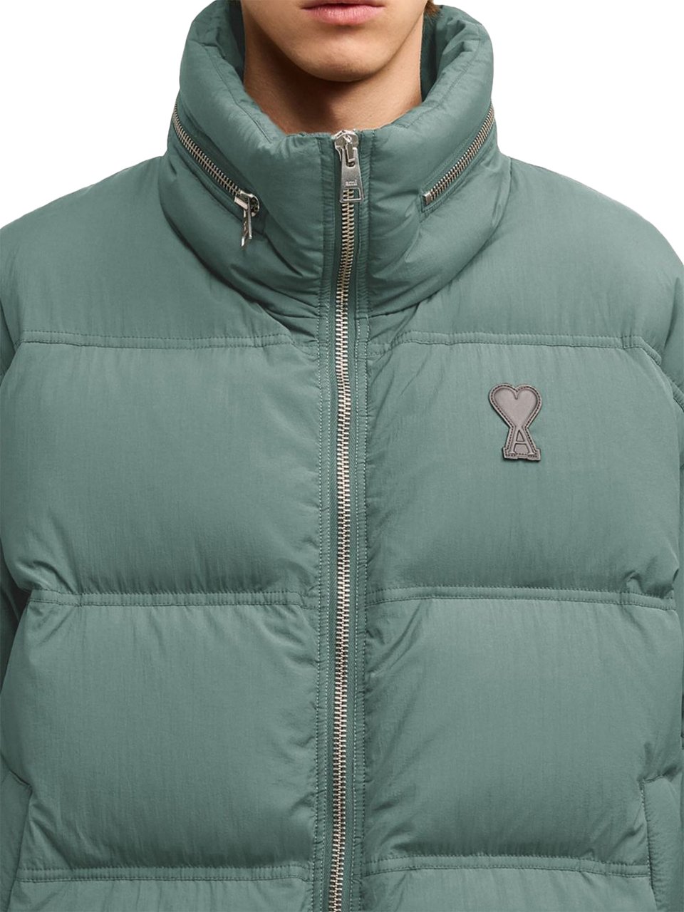 AMI Paris Jackets Green Groen