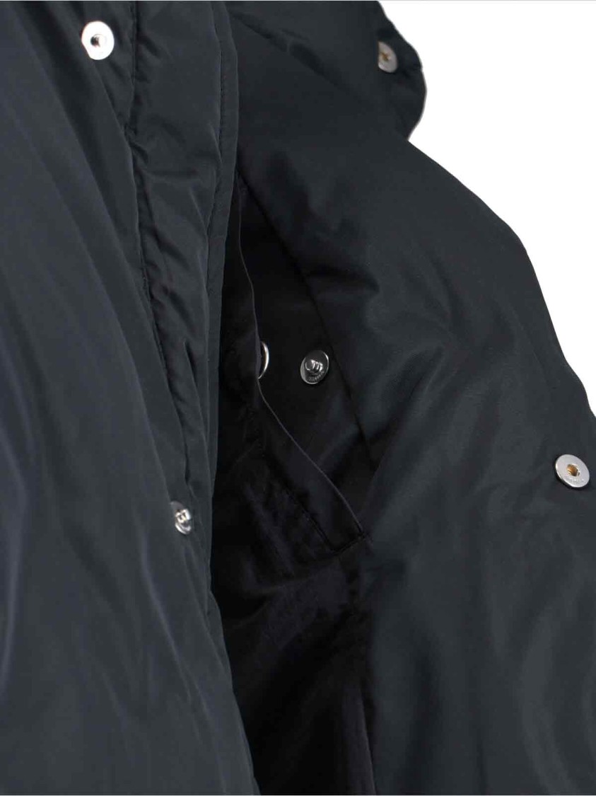 AMI Paris Sleek Black Jacket With Structured Silhouette Zwart