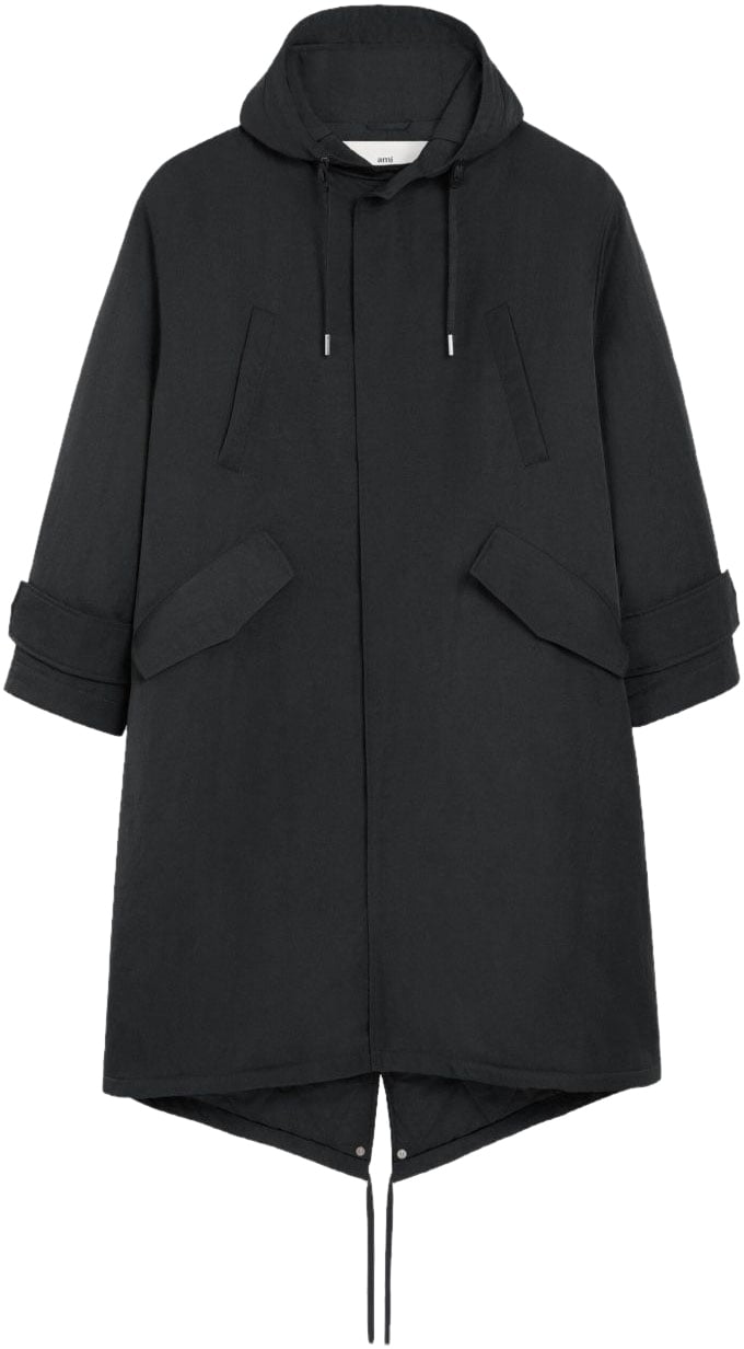 AMI Paris Jackets Anthracite Grijs