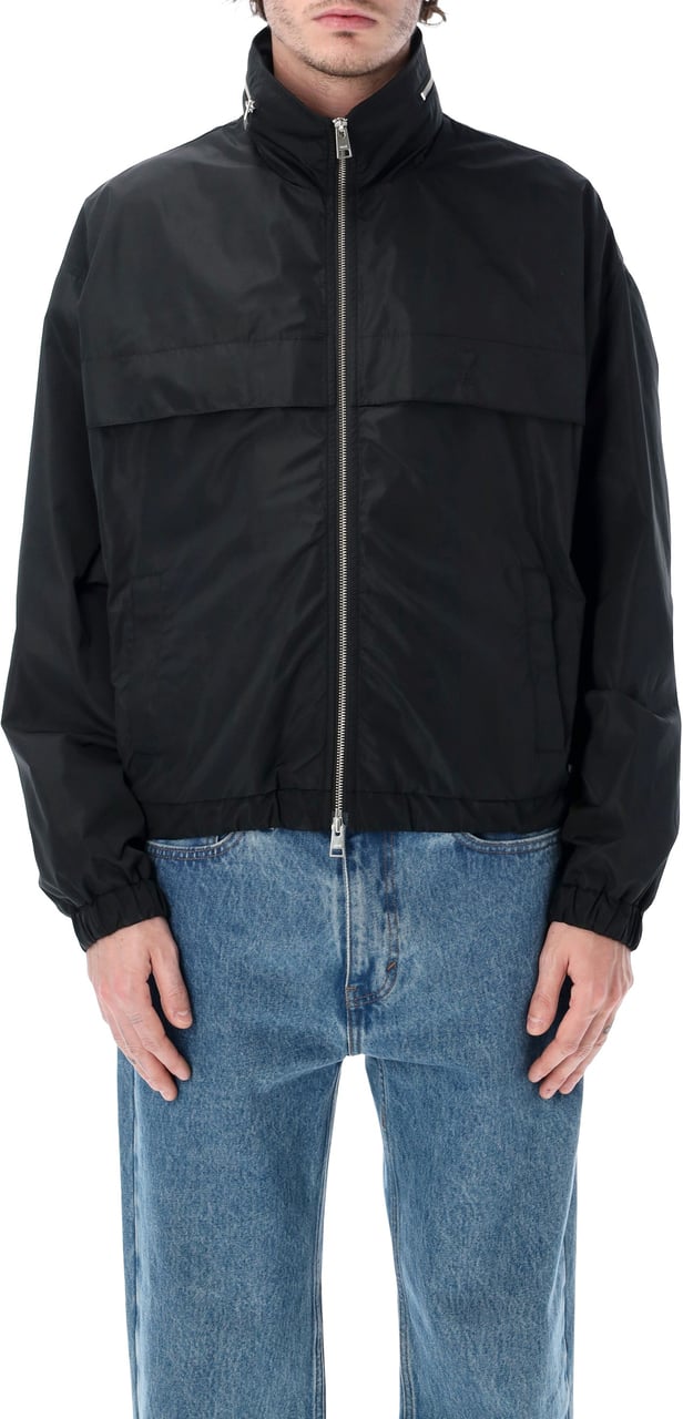 AMI Paris Windbreaker Nero Zwart