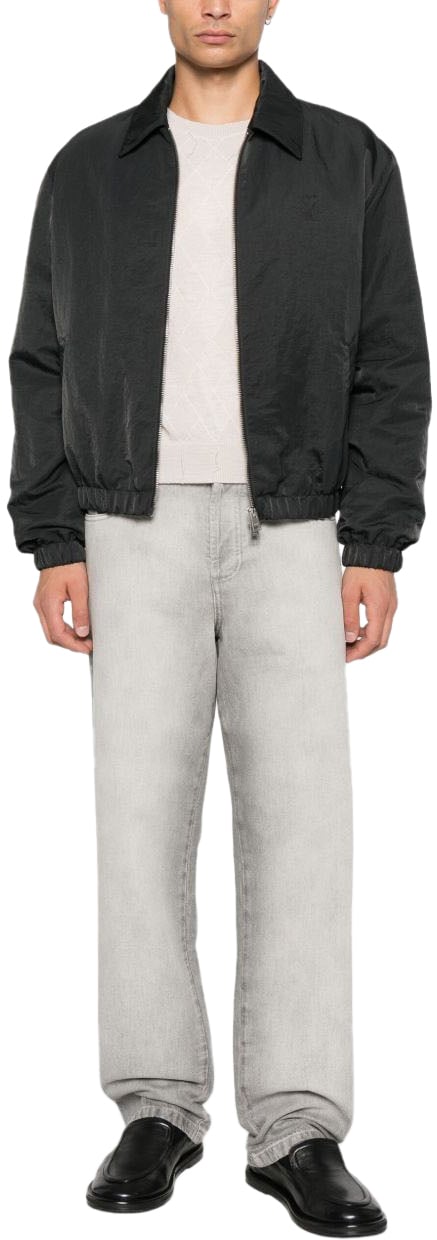 AMI Paris Jackets Anthracite Grijs