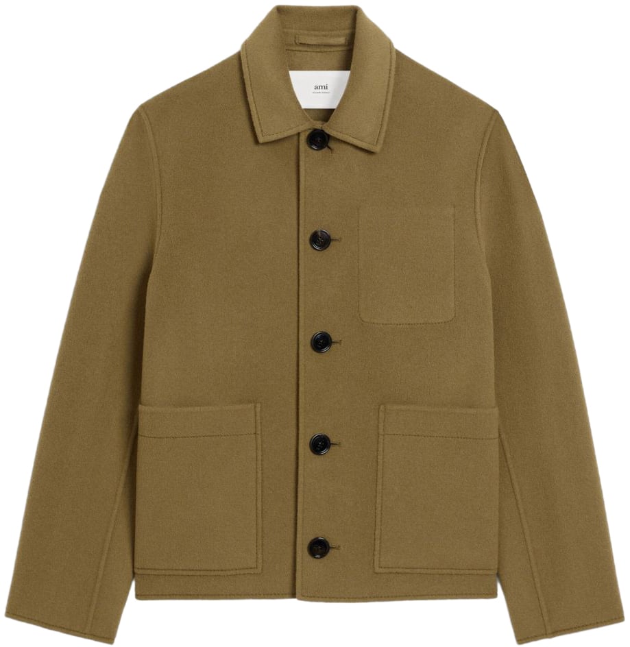 AMI Paris Jackets Brown Bruin