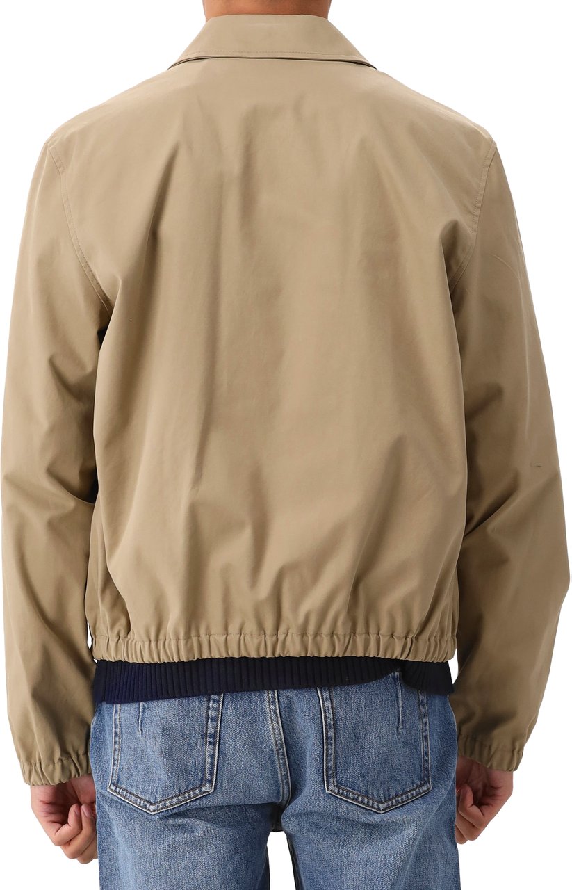 AMI Paris AMI Paris Overshirt Beige ADC Zipped Jacket Beige