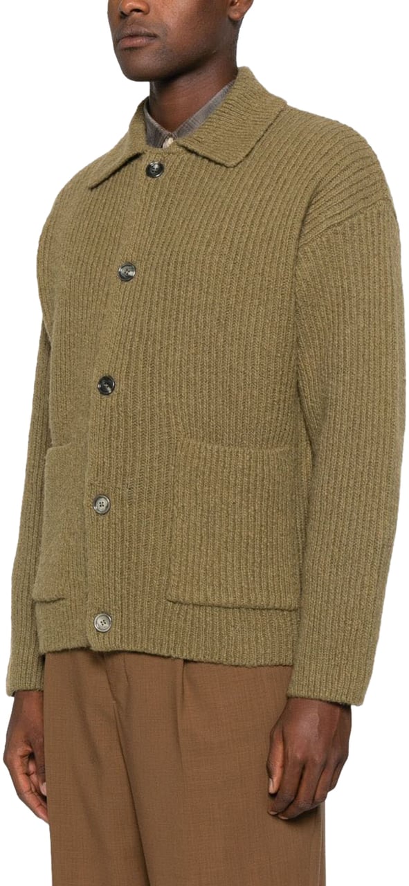 AMI Paris Sweaters Brown Bruin