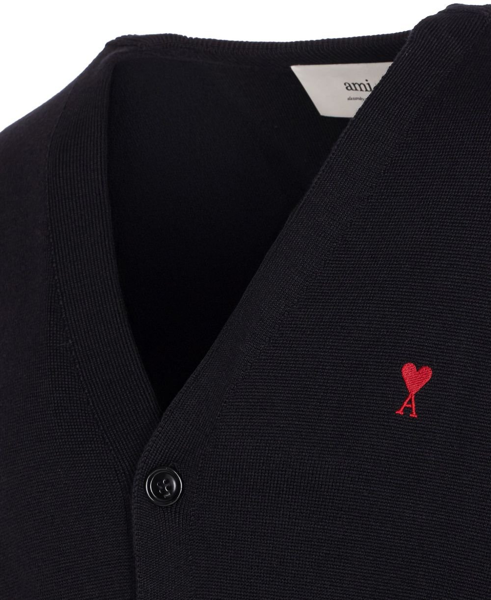 AMI Paris Sweaters Black Zwart