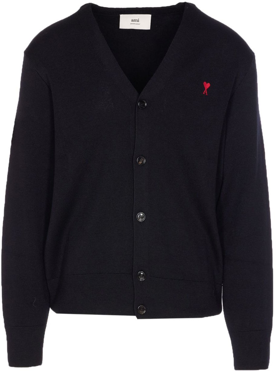 AMI Paris Sweaters Black Zwart