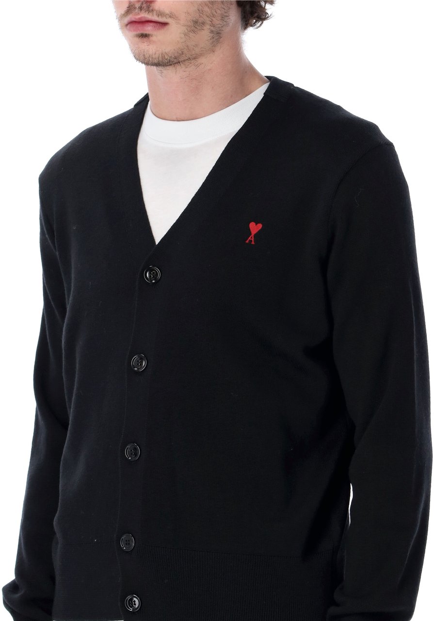 AMI Paris Sweaters Noir Zwart