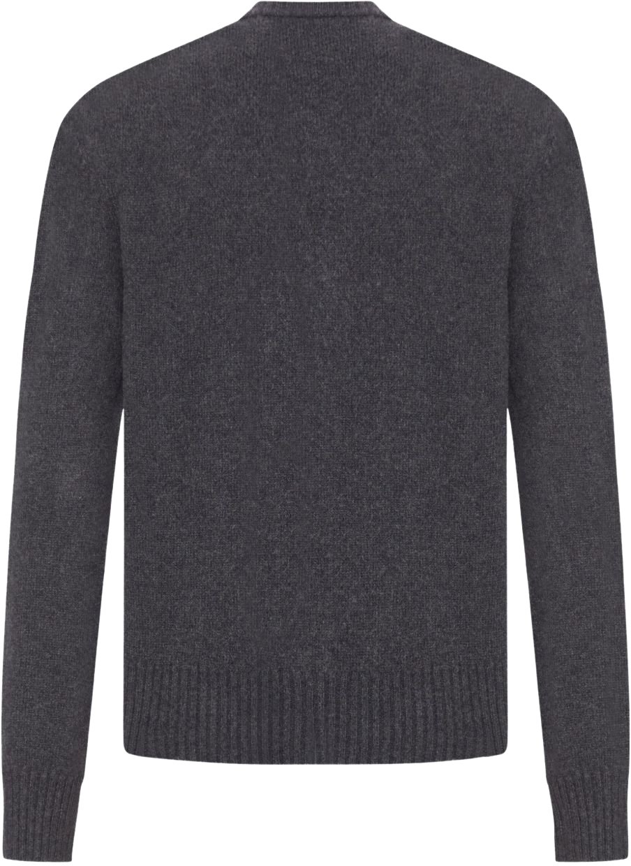 AMI Paris Sweaters Anthracite Grijs