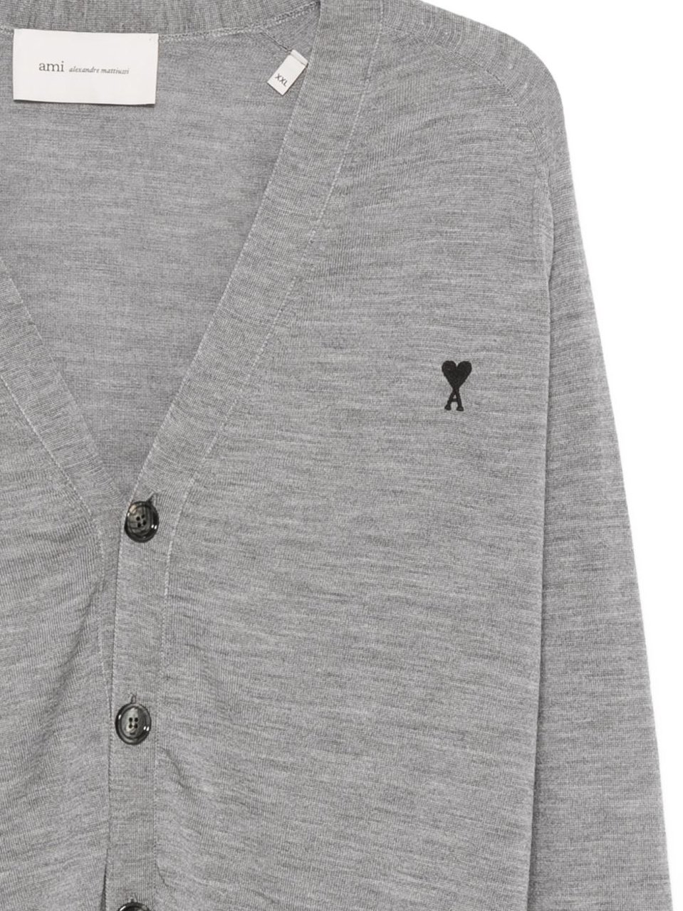 AMI Paris Sweaters Grey Grijs