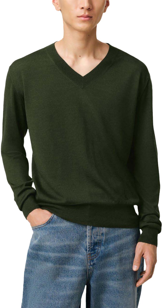 AMI Paris Sweaters Loden Groen