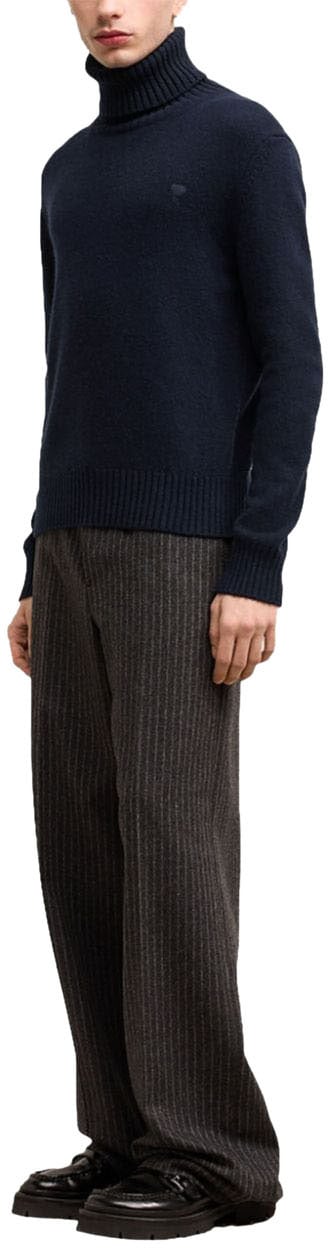 AMI Paris Sweaters Blue Blauw