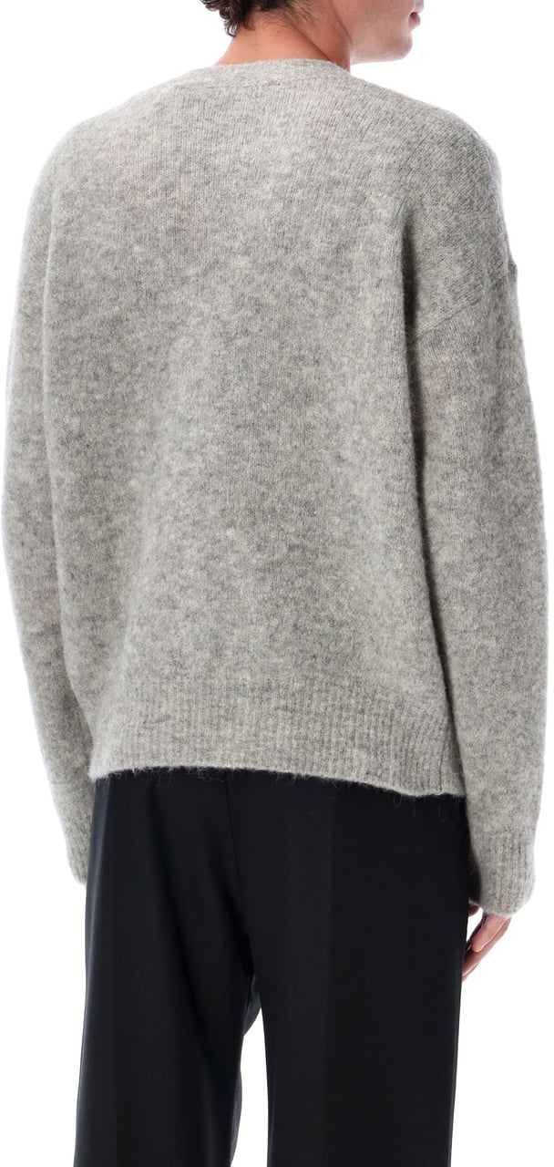 AMI Paris Alpaga Crewneck Grigio Grijs
