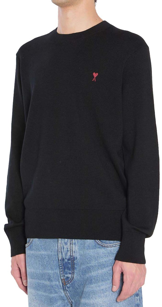 AMI Paris Sweaters Black Zwart