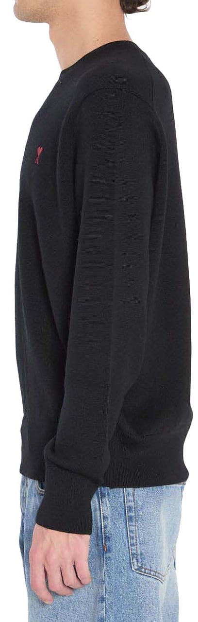 AMI Paris Sweaters Black Zwart