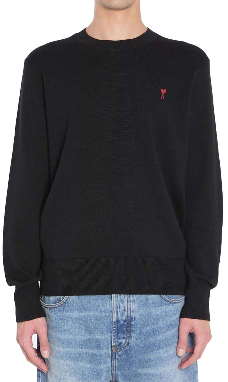 AMI Paris Sweaters Black Zwart