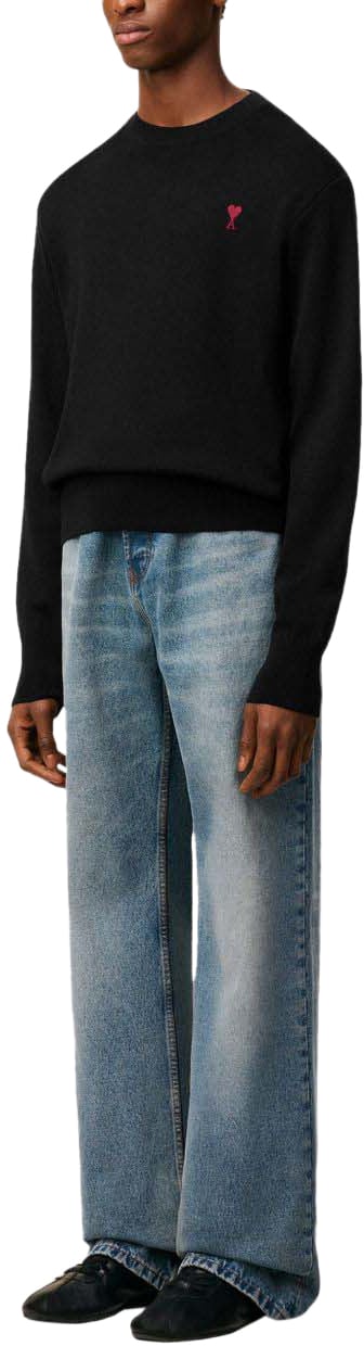 AMI Paris Sweaters Black Zwart