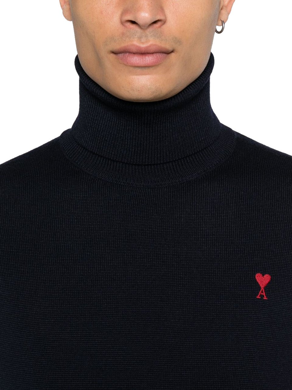 AMI Paris Sweaters Marine Navy
