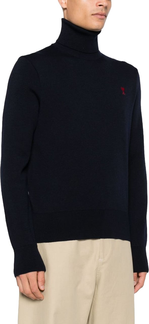 AMI Paris Sweaters Marine Navy